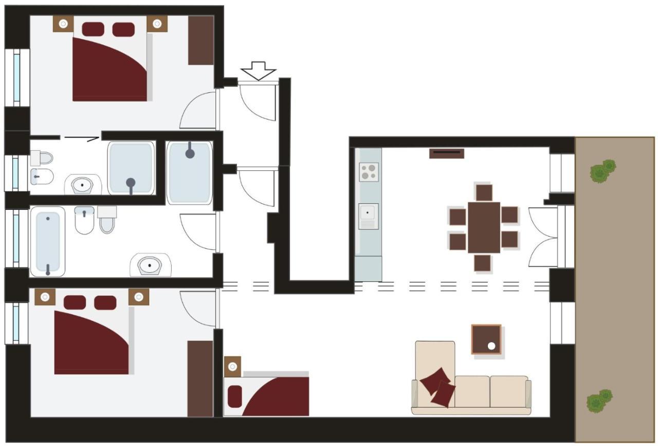 Tyrol Living & Cafe Apartment Nova Levante Exterior photo